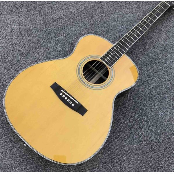 Top quality D28 Style classic acoustic guitar Solid Spruce top 41