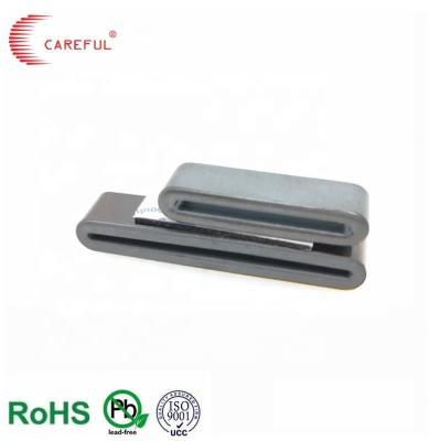 NiZn MnZn Ferrite Material Flat Cable EMI Ferrite Core FS 49.6x6.5x44x12