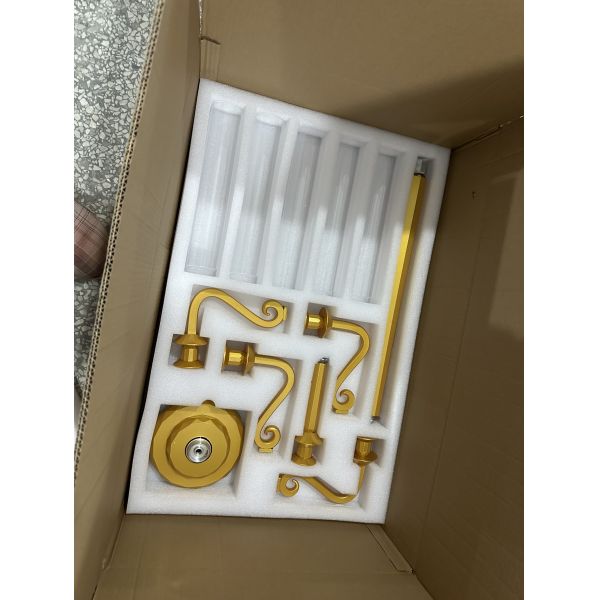 3 рука 9 рука кристаллическая канделябра свадьба черное стекло свадебный стол 110 см