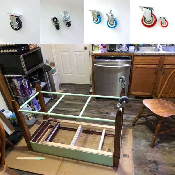 Industrial Hospital Casters Medical Casters TPR Furniture Casters for Universal Uses