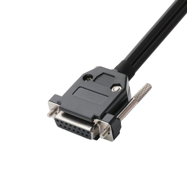 Customized Industrial Cable Connectors DB-15P Female To HSG 43025-0800 Pitch 3.0mm And 691352710003 Pitch 5.8mm