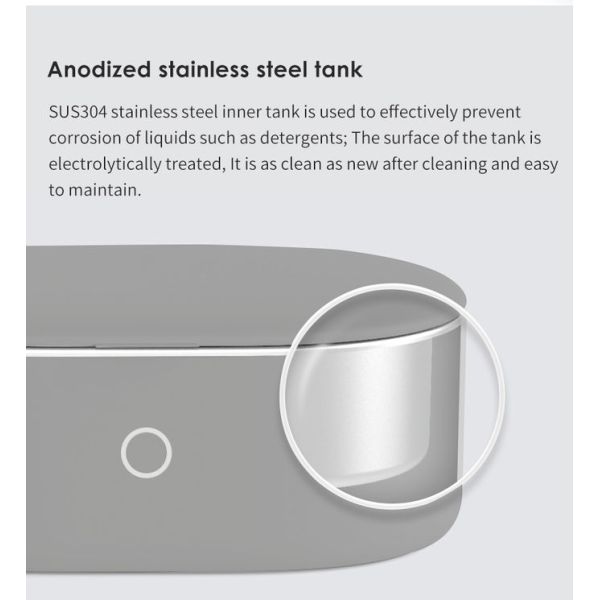 JP-920 500ml antibacterial Household Ultrasonic Cleaner For Glasses