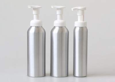 Garrafas cosméticas de alumínio vazias do tamanho de alumínio de prata do curso de Alohol da garrafa do Sanitizer da mão da garrafa