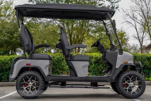 2024 High Quality Off-road Club 60V 4 6 Seater Golf Buggy Price Cheap Electric Golf Carts for sale12 inch or 14 inc tire