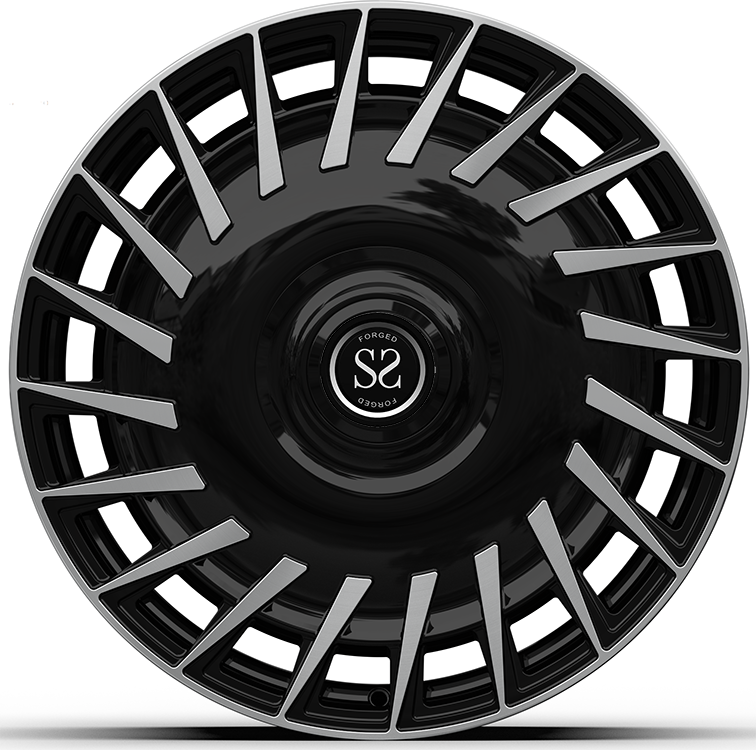 6х139.7 22х9.5 на заказ 1-PC Rim Black Machined Face для Lexus 600