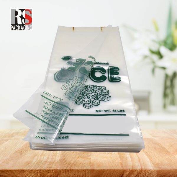 Bolsa de plástico poliesférico de LDPE con trenzas personalizadas para envío interno y envío postal