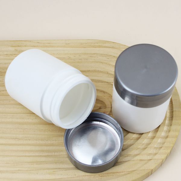 Eco Friendly Jars Luxury Cosmetics Skincare Moisturizer Packaging Containers Round Plastic Jar for Facial Cream