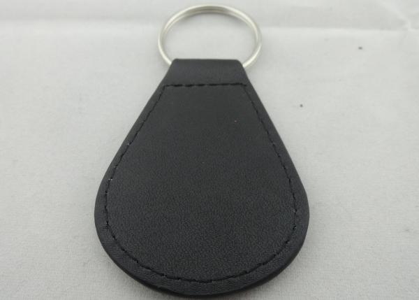 3D German Military Police Leather Key Chain, Zinc Alloy Personalized Leather Keychains with Soft Enamel Emblem