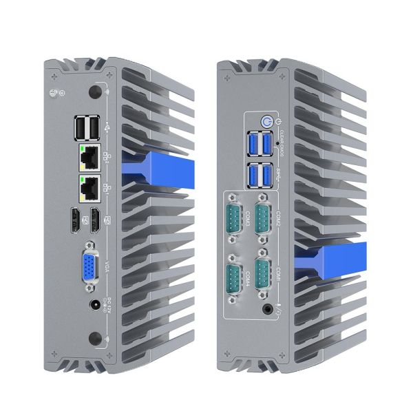 Intel Celeron N100 Fanless Mini PC with Rich Connectivity and Ultra-Compact Design