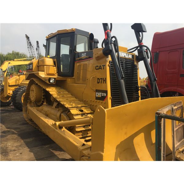 Used Caterpillar Bulldozer D7H 3306 engine 23T weight with Original Paint and air condition for sale