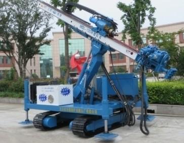 MDL-135H Pipe Shed Engineering  Crawler Drilling rig With Big Arm Anchor hole