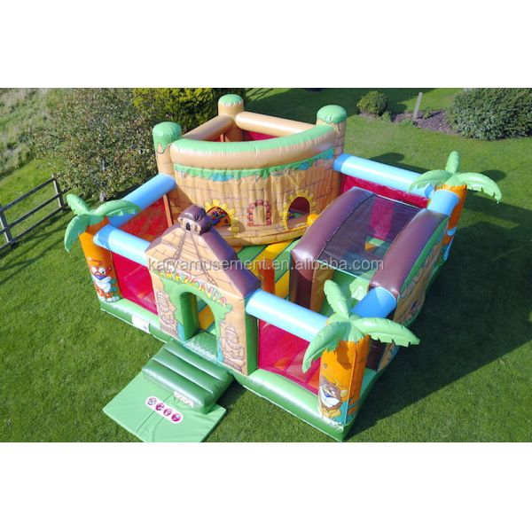 2024 16ft Jumping Inflatable Castle Slide Combo with Pool/Inflatable Bouncer Castle
