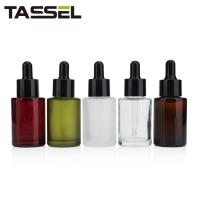 Garrafas vazias de vidro do conta-gotas da aromaterapia da garrafa 30ml 50ml 100ml do conta-gotas do óleo essencial