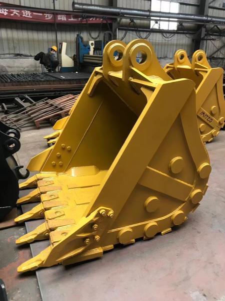 OEM 1Cbm Excavator Rock Bucket para CAT320 ZX200 DX200 SY205C para Sanny Hitachi Komatsu Cat