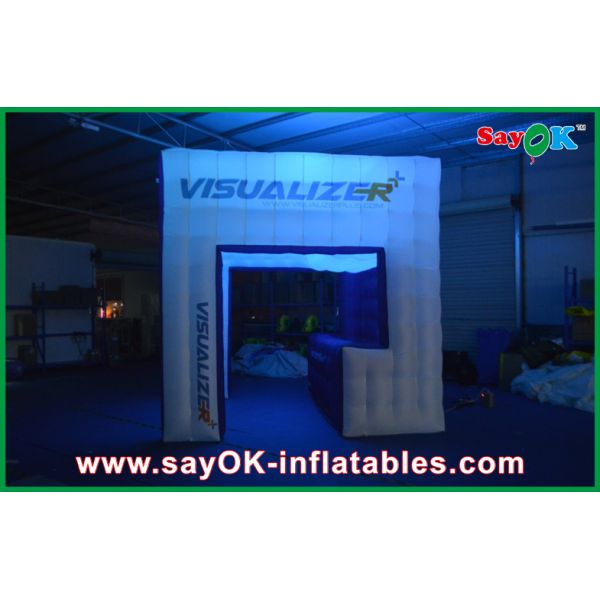 Go Outdoors Air Tent Rainbow Lighting Inflatable Air Tent Show Inflatable Camping Tent