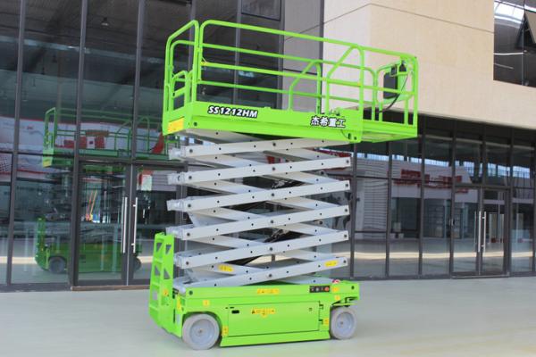 Automotive Hydraulic Scissor Lift Aerial Working Platform Equipment