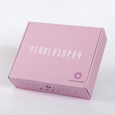 CMYK deslocou as caixas de empacotamento de papel imprimindo FSC da beleza habilitados