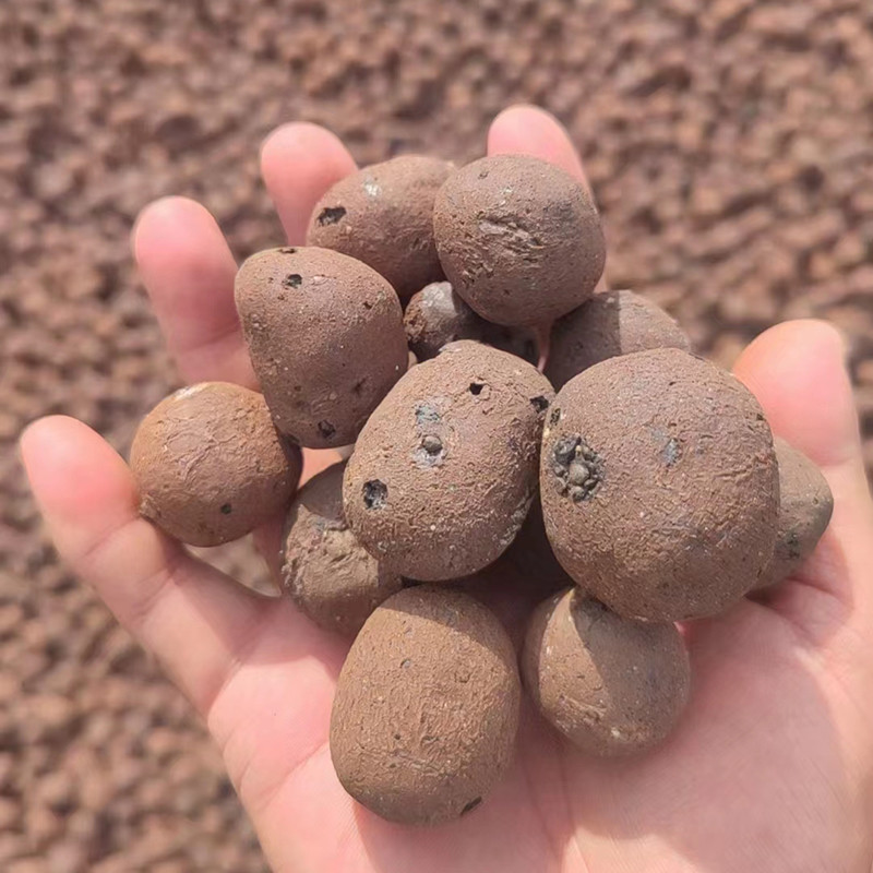 8-16mm LECA Balls Clay Balls for Hydroponics 10-30mm LECA for buiding China Supplier