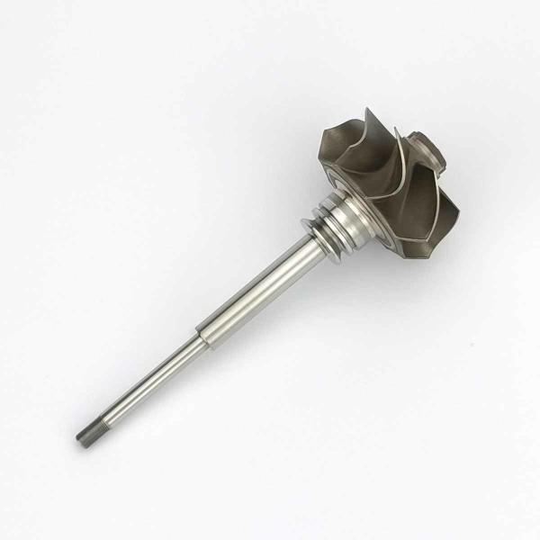 MS-TECH Turbo RHF5 Arbre de roue de la turbine VJ26 VJ33 Turbos adaptés Ind 44,8 mm Exd 40,2 mm Lames 8