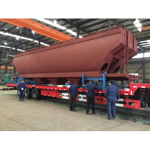 Railway Ballast Hopper Wagon , Open Top Hopper Car 36m3 Custom Axle Load
