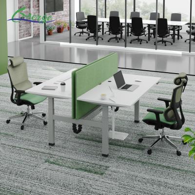Effortlessly Switch Between Sitting and Standing with Uplift Electric Sit-Stand Desk 4 Memory Presets Optional Colors
