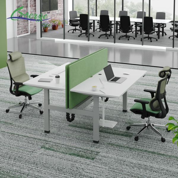 Effortlessly Switch Between Sitting and Standing with Uplift Electric Sit-Stand Desk 4 Memory Presets Optional Colors