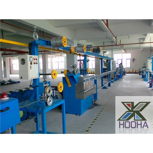 Автоматический кабель изоляции медной проволоки PP PE PVC оборудования штранг-прессования кабеля Electri машины штрангпресса провода