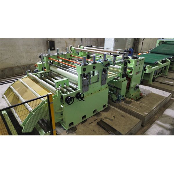 6 Hi Leveler Servo Cut to Length Line с режущей резьбой и двойными стекерами