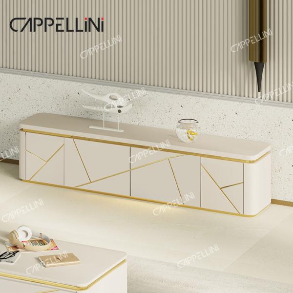 Luxury Modern Wooden Storage Living Room Cabinets Home Furniture Dining Buffet Wood Sideboard Cabinet With Mirror