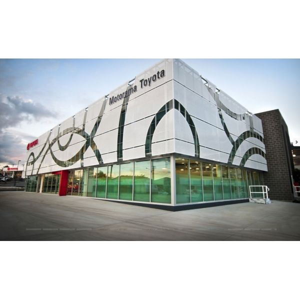 Powder Coating Aluminum Screen Panels For Column Cover/Cladding