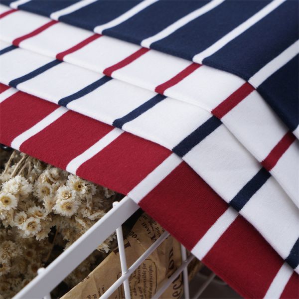 Противополоскание Удобная высокая цветная прочностьСтранированная вязаная ткань для повседневного ношения