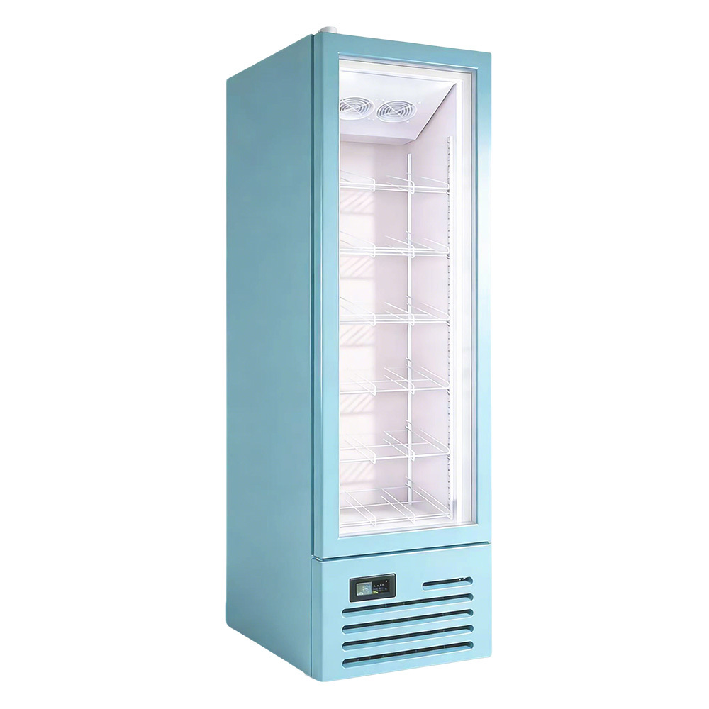 Stable Freezing Commercial Glass Front Fridge Countertop Cooler For Retail Hospitality