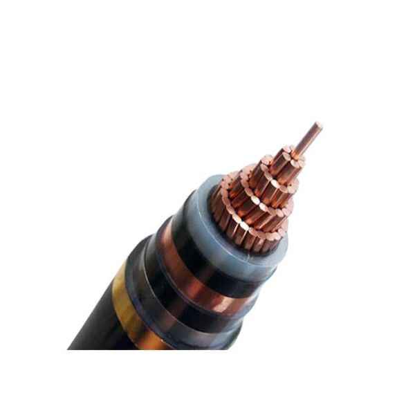 Лента нержавеющей стали электрического кабеля меди высокой напряженности одиночной фазы бронированная