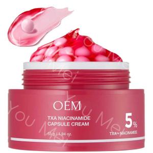 TXA Niacinamide cápsula para el cuidado de la piel Crema facial con alfa
