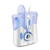 Flosser d'eau pour soins bucco-dentaires avec réservoir de 0,8L ROHS approuvé bureau usage familial électrique irrigateur dentaire oral 600ml Flosser d'eau avec 360 degrés de rotation des points et le fonctionnement tactile