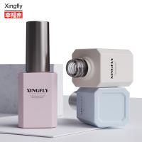 Bouteille de vernis à ongles de 15 ml Emballage cosmétique UV Bouteilles vides de vernis à ongles avec pinceau