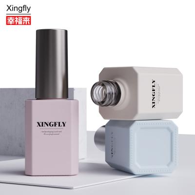 15ml Nail Polish Bottle UV Cosmetic Packaging Empty Nail Polish Bottles With Brush
