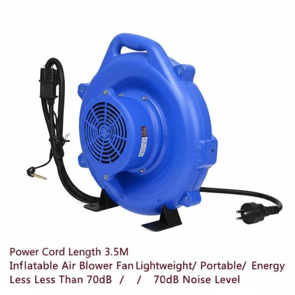 Power Cord Length 3.5M Inflatable Air Blower Fan Lightweight/ Portable/ Durable/ Energy Less Than 70dB Noise Level