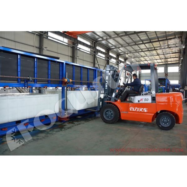 25 тонн суточной емкости Блок-Лед/Hielo en Bloque Машина с высокой скоростью и эффективностью