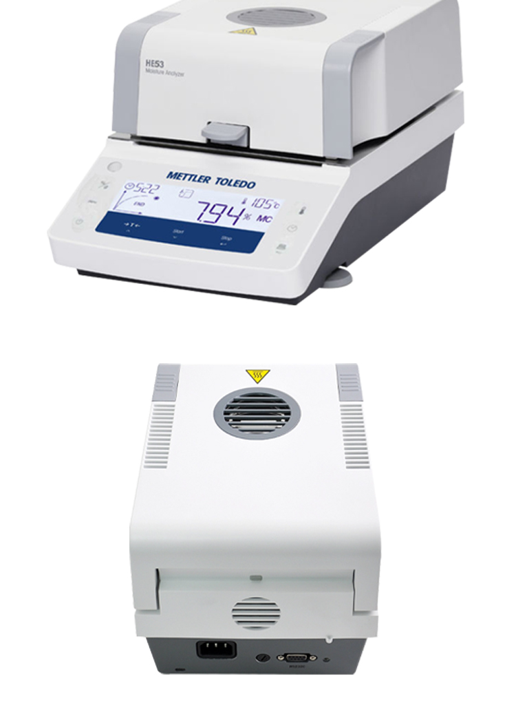 HE53 Halogen Moisture Analyzer for Food, Pharma, Chemical | Fast & Precise Moisture Content Tester