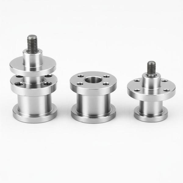 Limites d'alliage d'aluminium personnalisées Disque magnétique permanent Couplings de golf Disque hélice Arbre CNC pièces tournantes