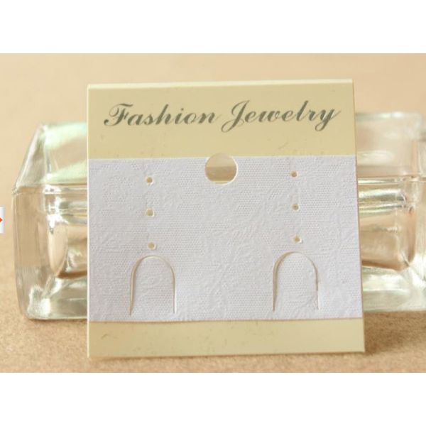 Earrings jewelry accessories packaging card card card upscale flannel earrings earrings