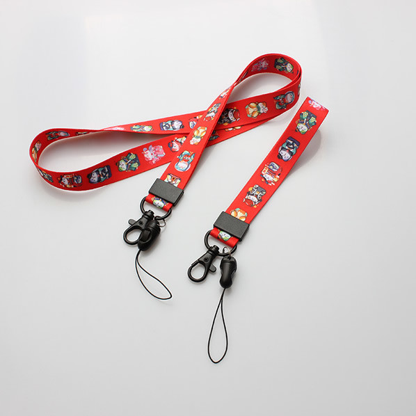 Cellphone accessories Universal mobile phone carrier Quick-Release Nylon Necklace/Wrist strap promotional printed