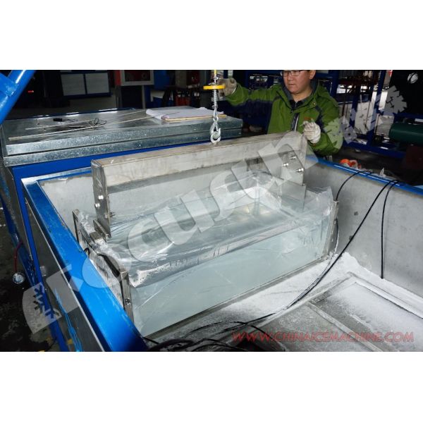 Transparent Block Ice Machine with Video Technical Support After-Sales Support Provided