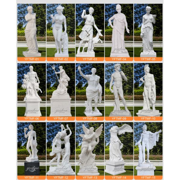 Design Classical Hand Carved Good Price Marble David Statue for Hot Sale