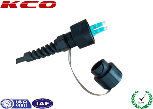 FTTA Duplex Outdoor Fiber Optic Patch Cable Waterproof Sealed Circular