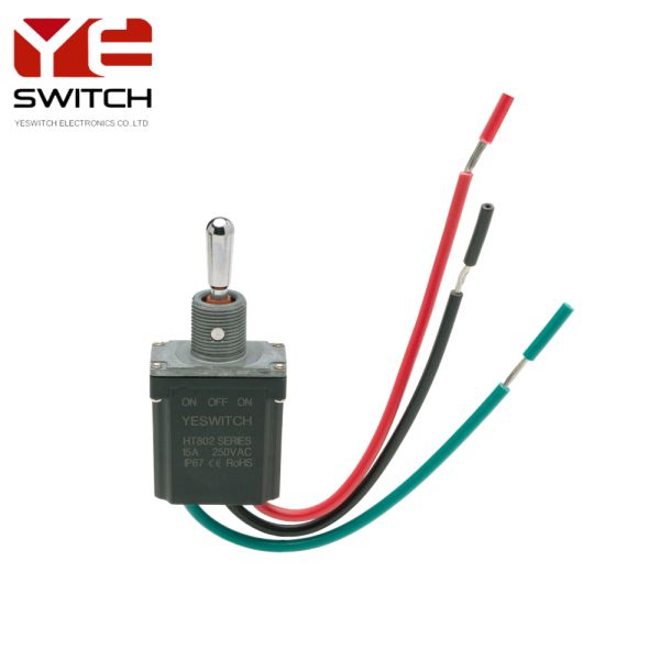 Heavy Duty On Off On Toggle Switch UL Construction Work Vehicle Electrical Interlock Switch