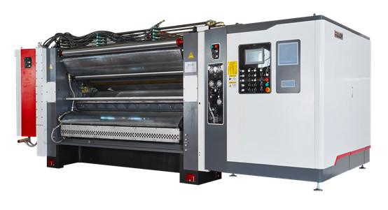 Used Cassette Type 380v Single Facer Machine Of Positive Pressure Air Cushion