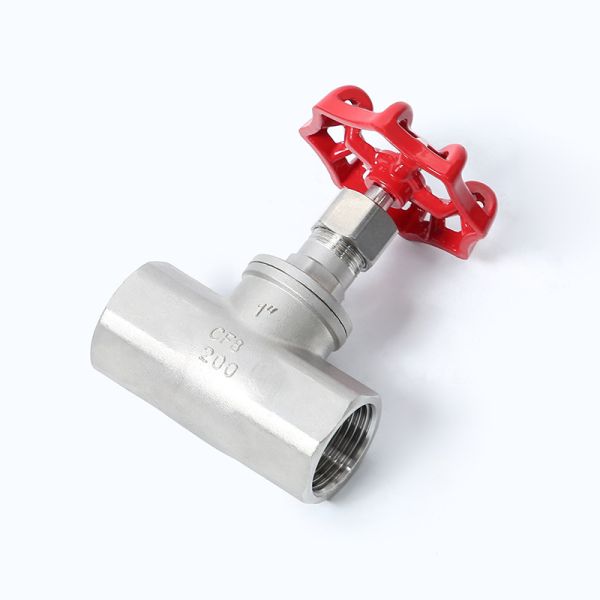 High Pressure Stainless Steel Female Thread Globe Valve Manual Globe Valve for Pipeline System