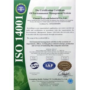 GUANGDONG NEW ERA      COMPOSITE           MATERIAL CO., LTD. Certifications